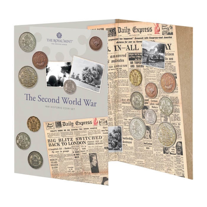 Second World War 1941 Coin Set