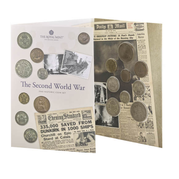 Second World War 1940 Coin Set