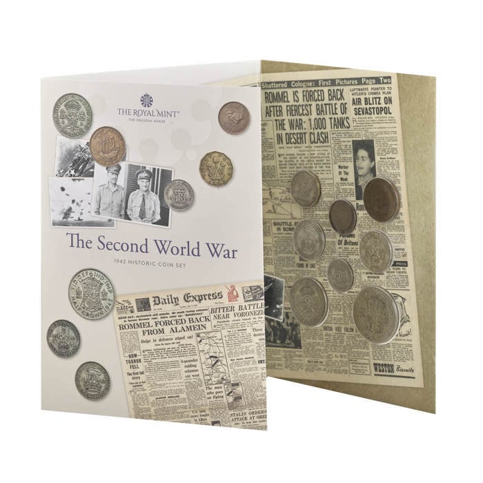 Second World War 1942 Coin Set