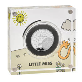 Little Miss Sunshine – The 50th Anniversary of Mr. Men Little Miss 2021 UK Half-Ounce Silver Proof Coin