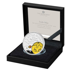 Little Miss Sunshine – The 50th Anniversary of Mr. Men Little Miss 2021 UK One Ounce Silver Proof Coin
