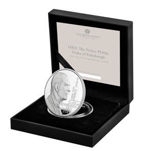 HRH The Prince Philip, Duke of Edinburgh 2021 UK £5 Silver Proof Coin