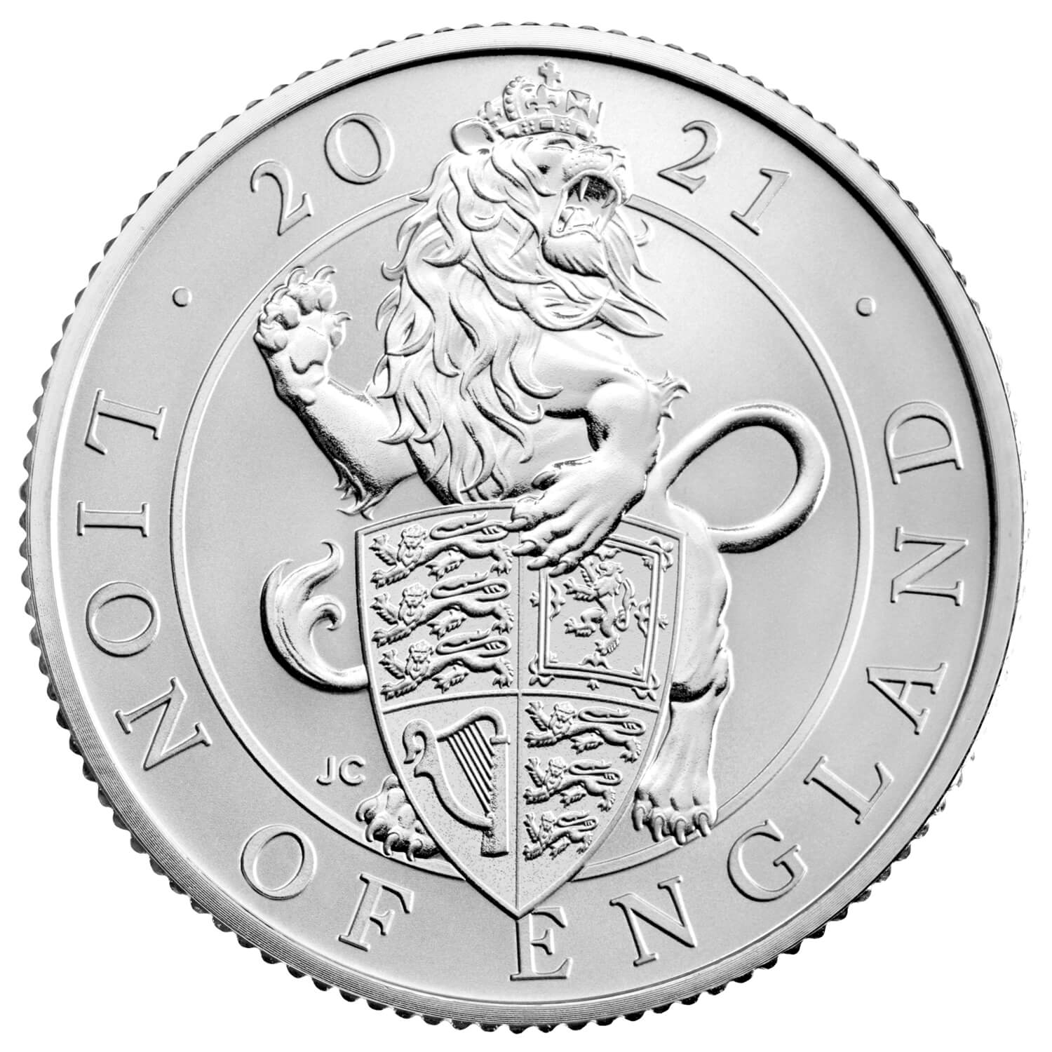The Queen's Beasts 2021 UK Quarter-Ounce Silver Proof Ten-Coin Set