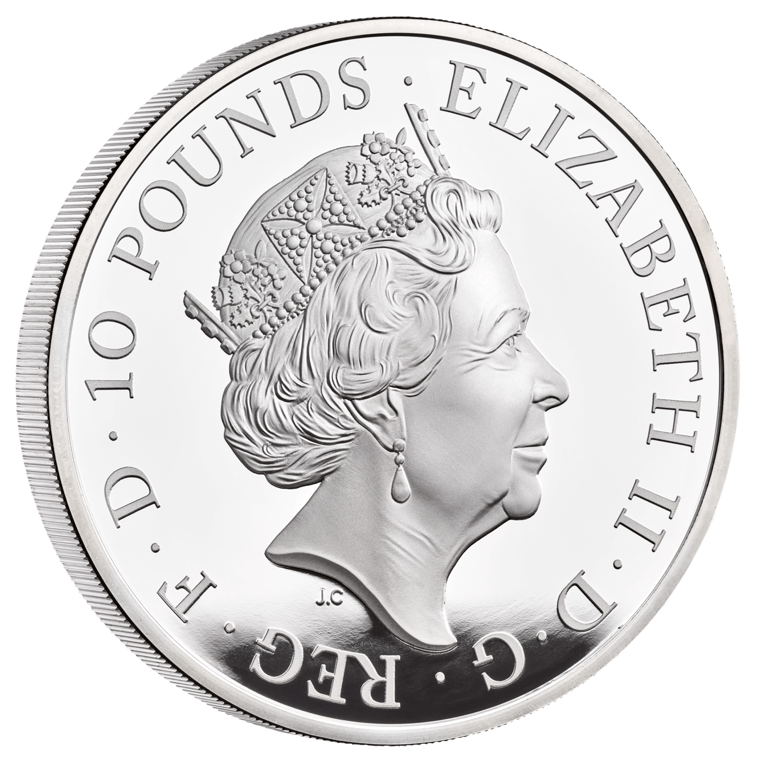 The Queen's Beasts 2021 UK Five-Ounce Silver Proof Coin | The