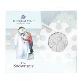 The Snowmanâ¢ 2021 UK 50p Brilliant Uncirculated Coin