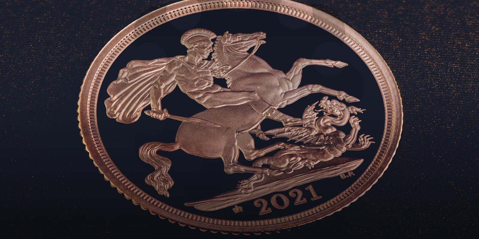 A special edition of the coin of the monarch - Sovereign