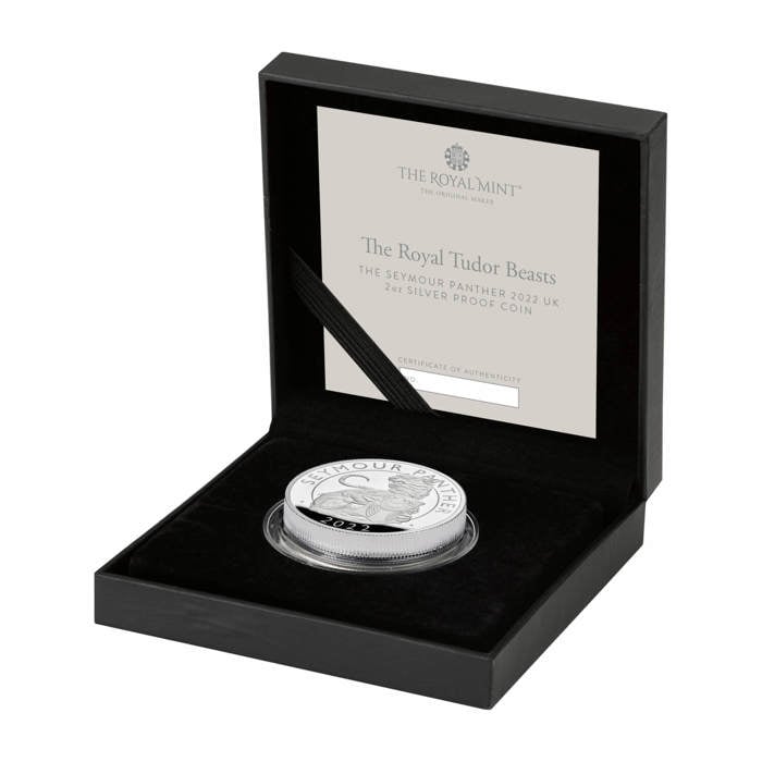 The Seymour Panther 2022 UK 2oz Silver Proof Coin