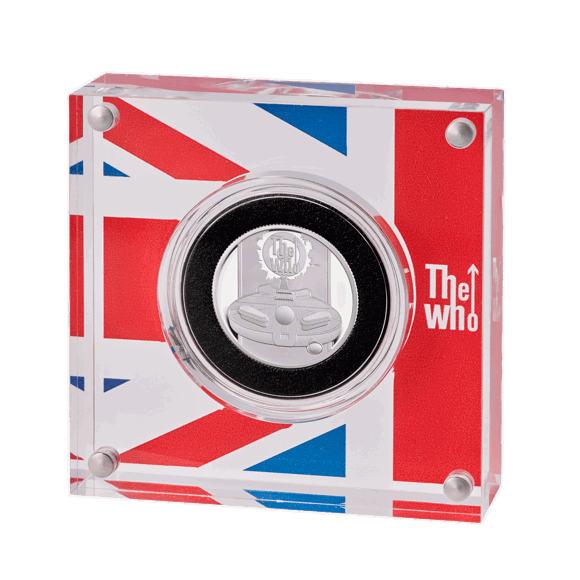The Who 2021 UK Half Ounce Silver Proof Coin