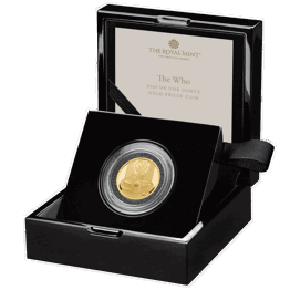 The Who 2021 UK One Ounce Gold Proof Coin
