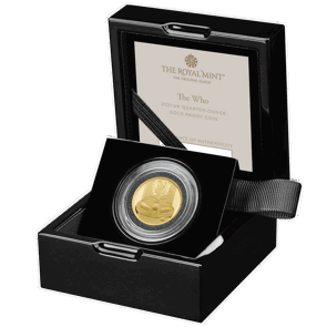 The Who 2021 UK Quarter-Ounce Gold Proof Coin