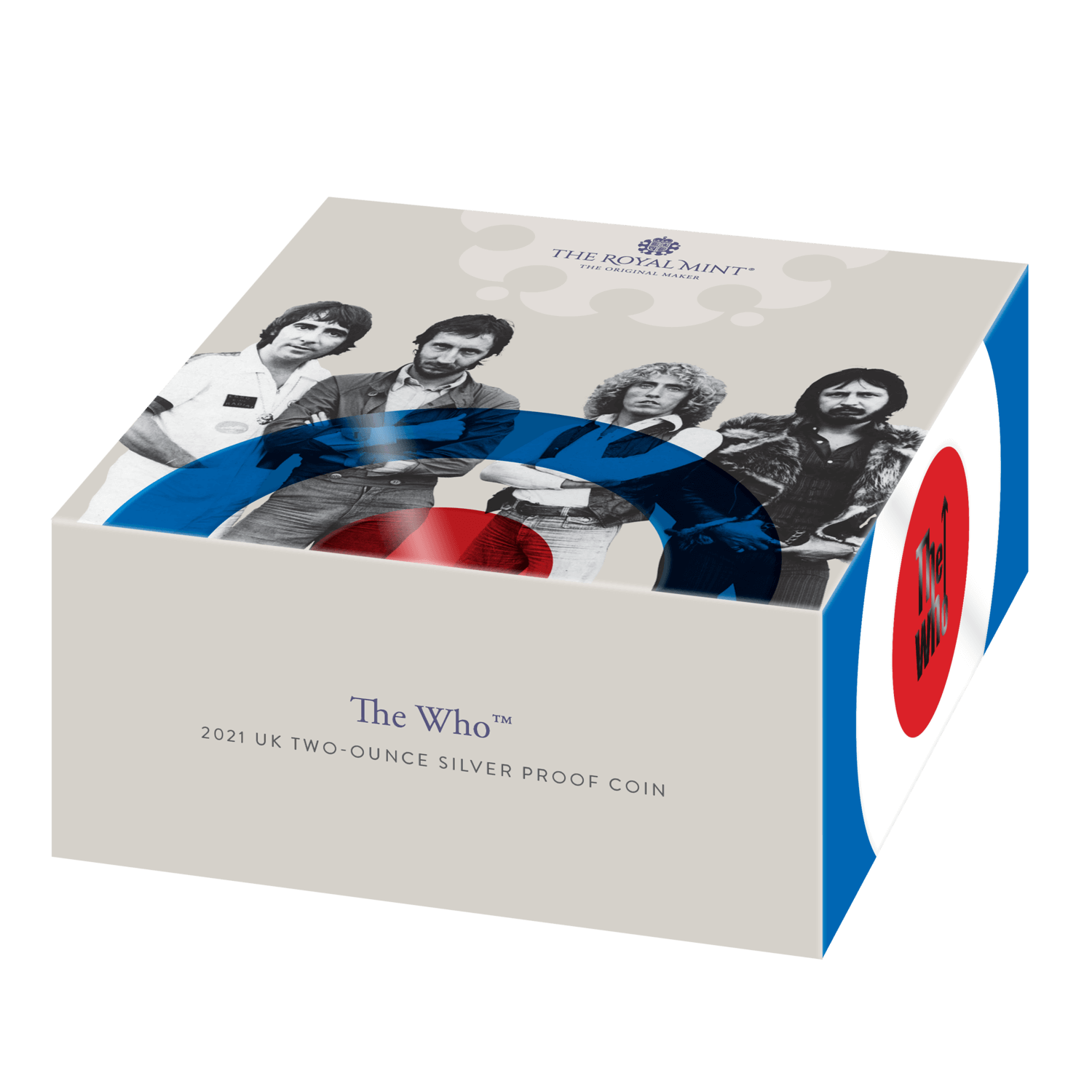 The Who 2021 UK Two Ounce Silver Proof Coin | The Royal Mint