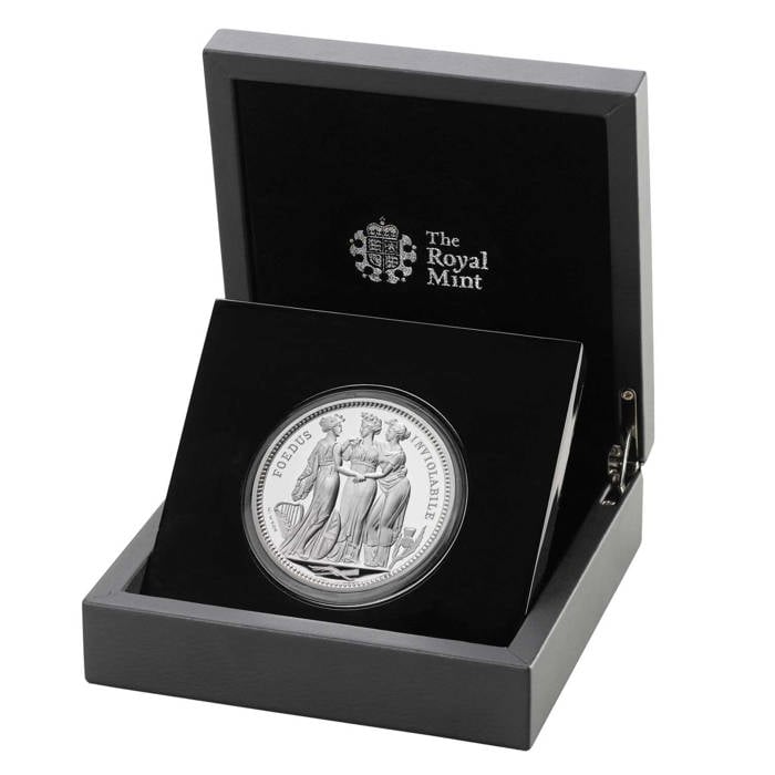 Three Graces 2020 UK Five-Ounce Silver Proof Coin