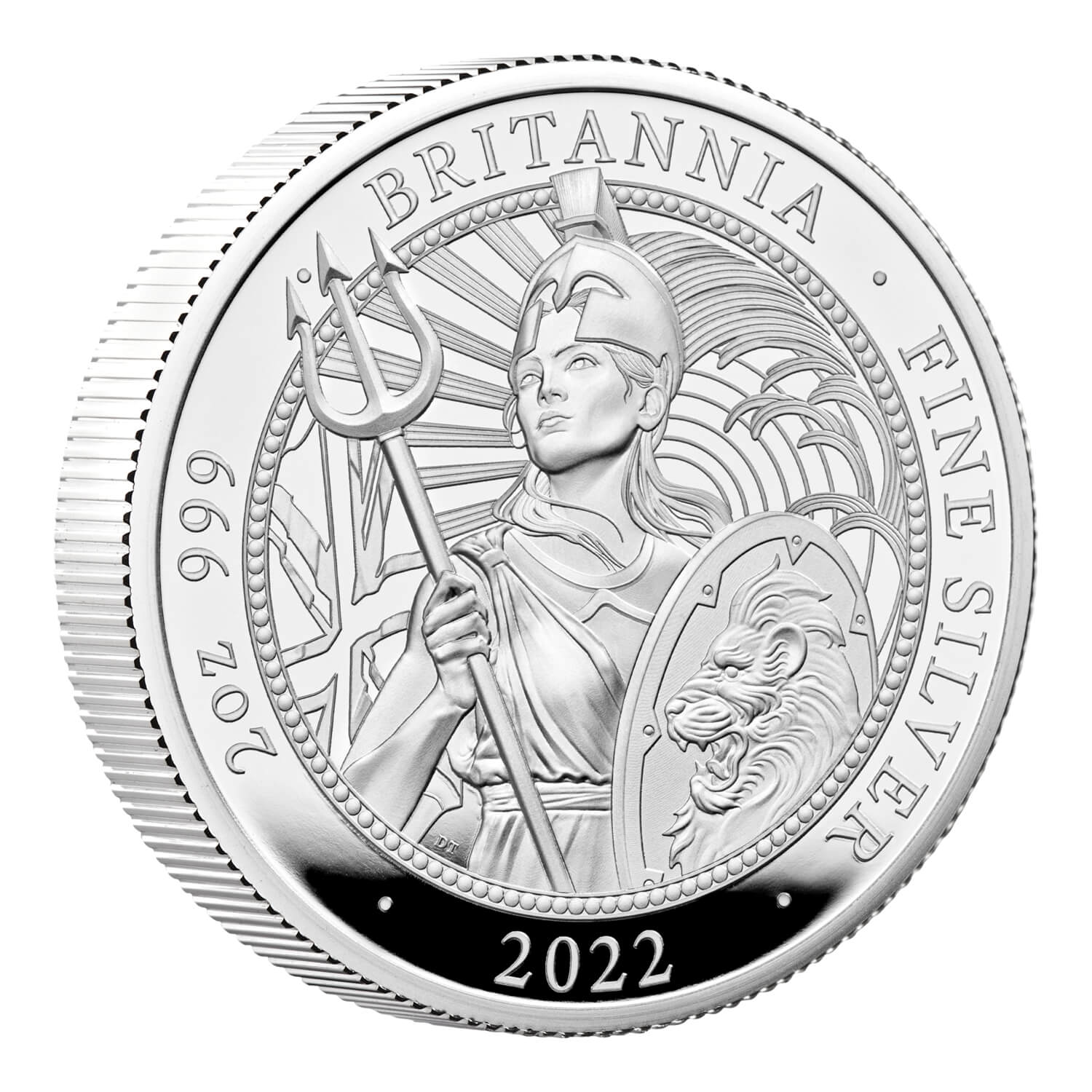 The Britannia 2022 2oz Silver Proof Coin | The Royal Mint