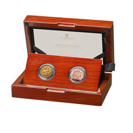 100th Anniversary of the BBC 1922 Sovereign & 2022 UK 50p Gold Proof Coin Set 
