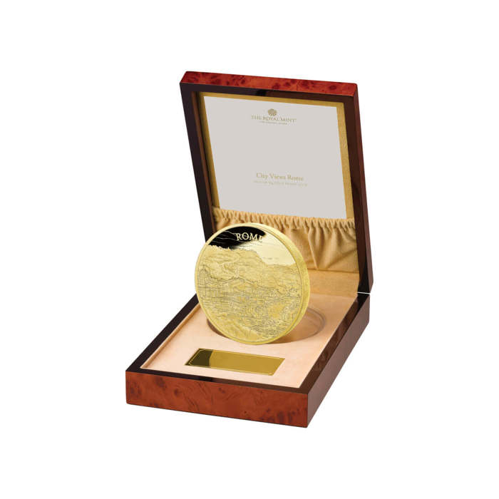 City Views Rome 2022 UK 1kg Gold Proof Coin