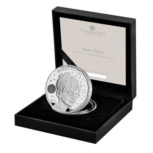 Harry Potter 2022 UK 1oz Silver Proof Coin