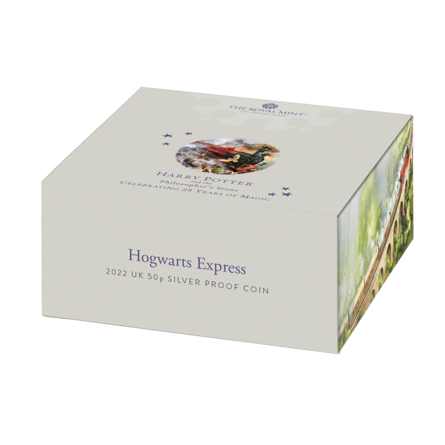 Hogwarts Express 2022 50p Colour Coin | The Royal Mint