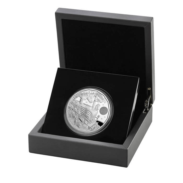 Hogwarts Express 2022 UK 5oz Silver Proof Coin