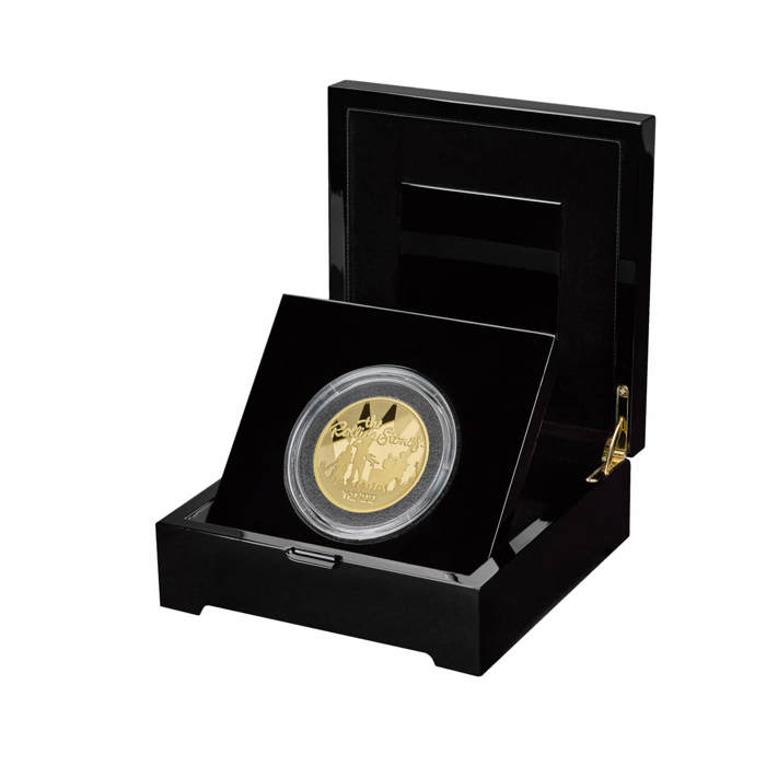 The Rolling Stones 2022 UK 5oz Gold Proof Coin