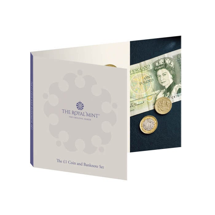 The £1 Coin & Banknote Set