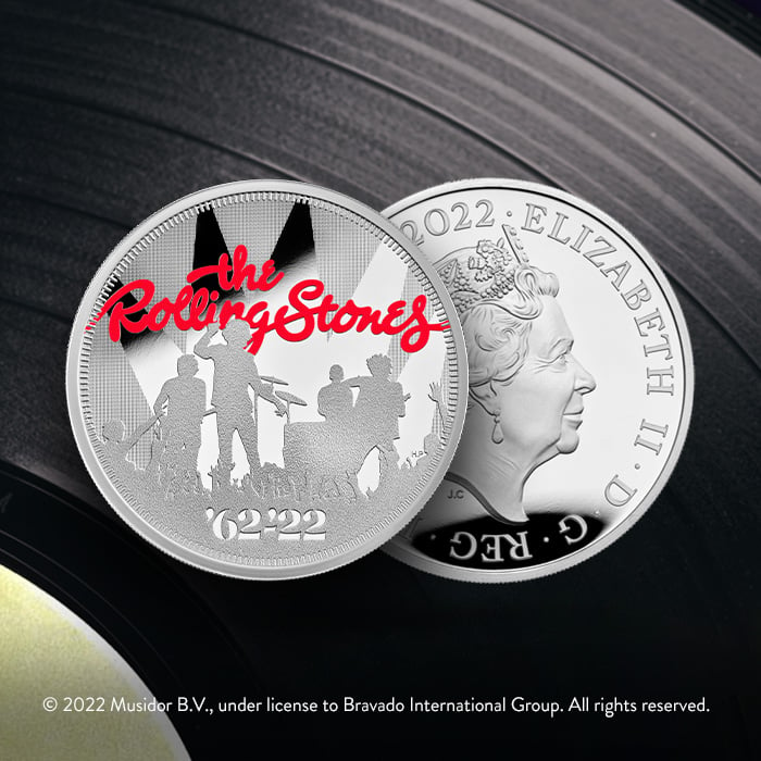The Royal Mint launches new collectable coin to celebrate 60 years of The Rolling Stones