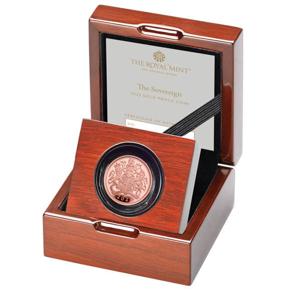 The Sovereign 2022 Gold Proof Coin