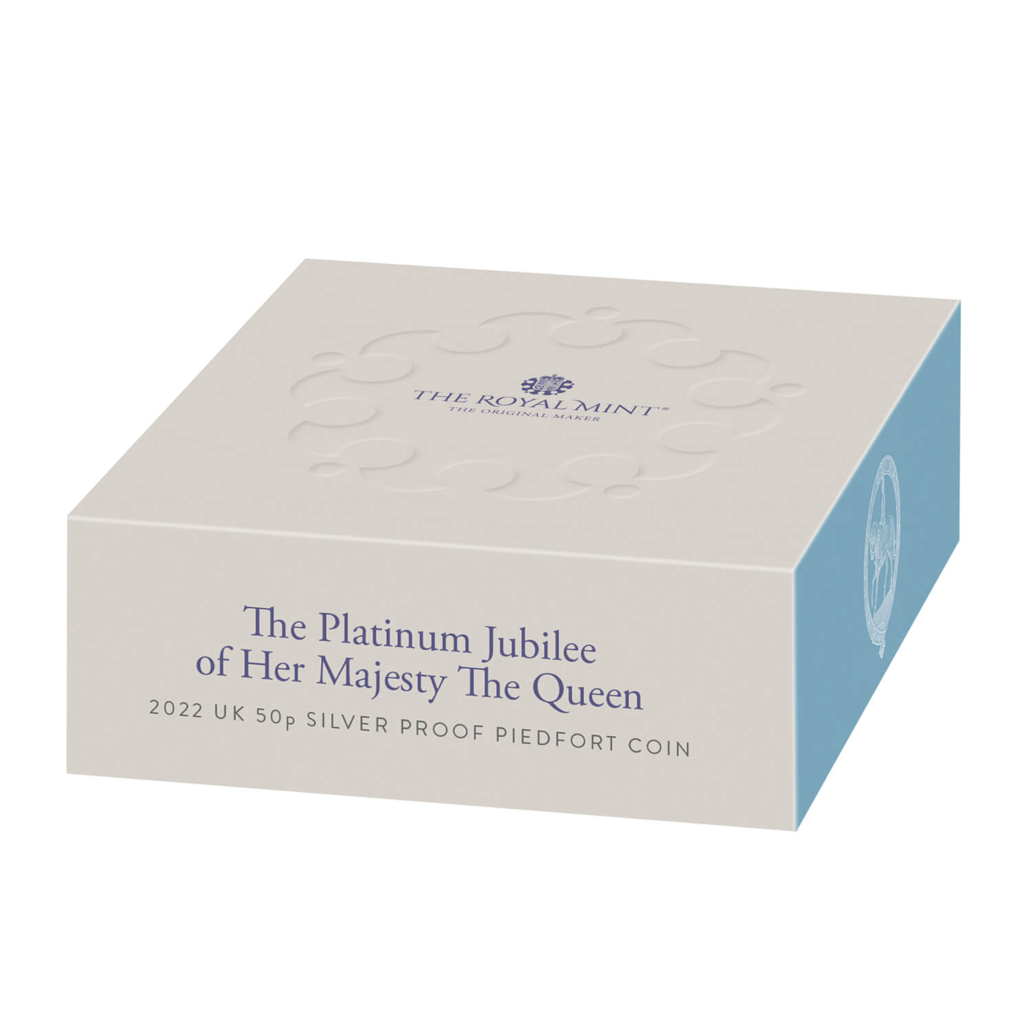Sold Out At The Mint 2022 Silver Proof 50p The Platinum Jubilee Piedfort