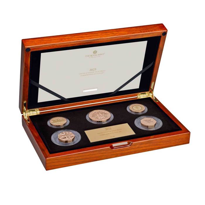 The 2023 United Kingdom Gold Proof Commemorative Coin Set