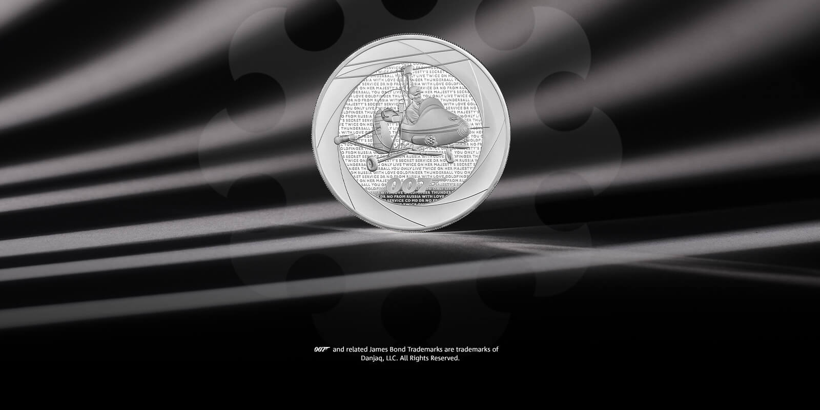 Win a Bond Films of the 1960s 1oz Silver Proof Coin