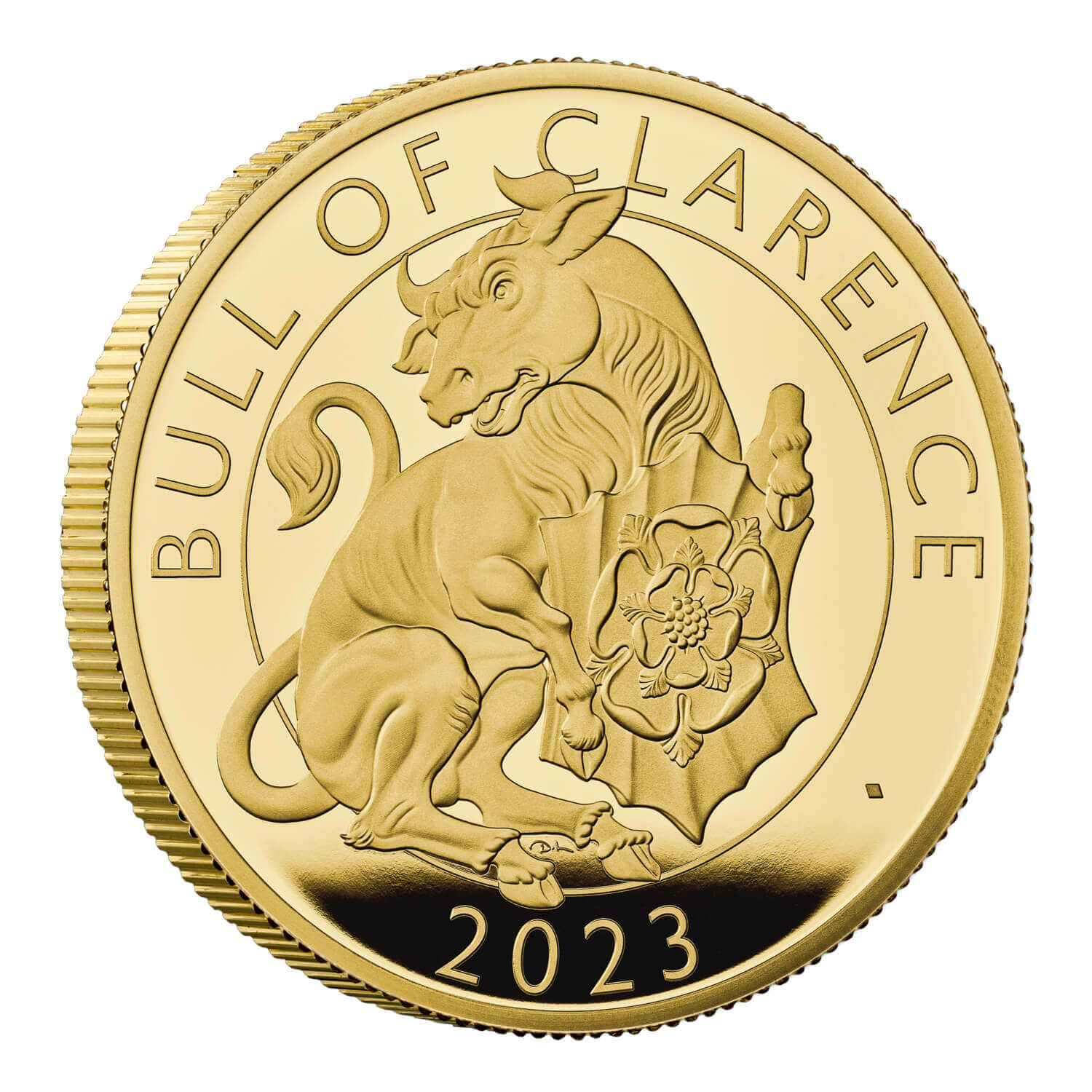 Royal Tudor Beasts Bull of Clarence 2023 2oz Gold Proof Coin