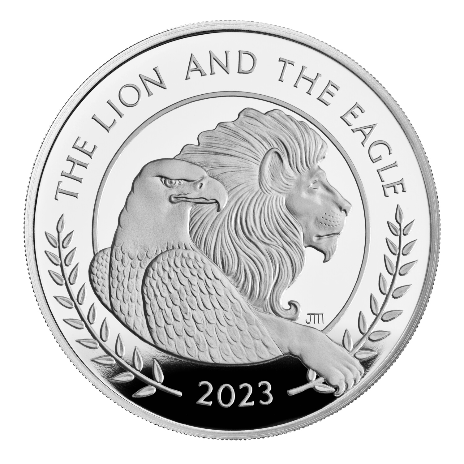 The Lion and The Eagle 2023 UK 1oz Silver Proof Coin | The Royal Mint