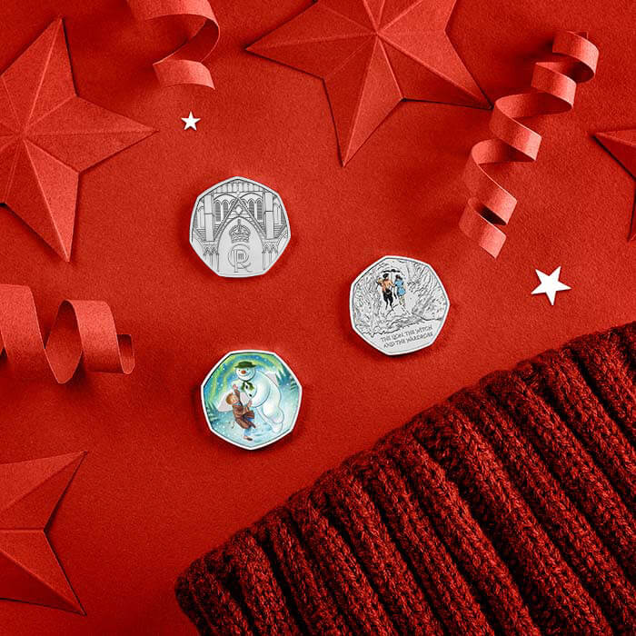 CHRISTMAS, CHILDREN AND COINS