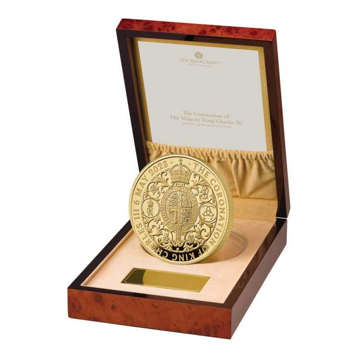 The Coronation of His Majesty King Charles III 2023 UK 1kg Gold Proof Coin