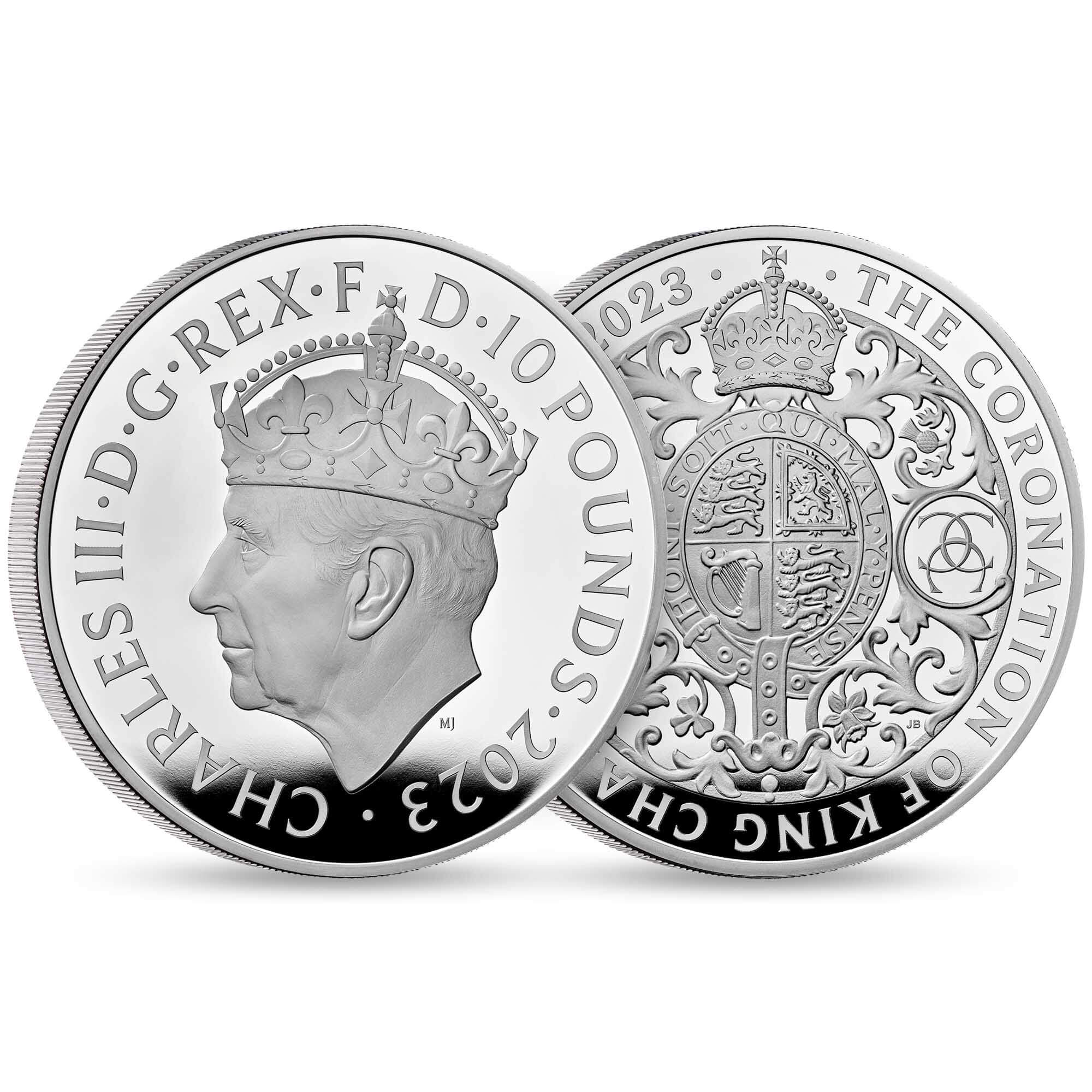 The Coronation of His Majesty King Charles III 2023 UK 5oz Silver