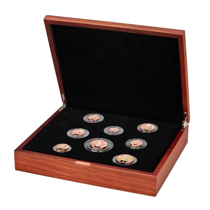King Charles III Definitives 2023 UK Gold Proof Coin Set
