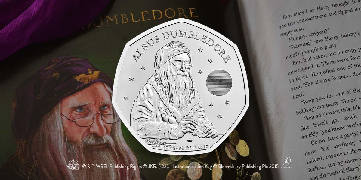 Strike your own Professor Albus Dumbledore coin