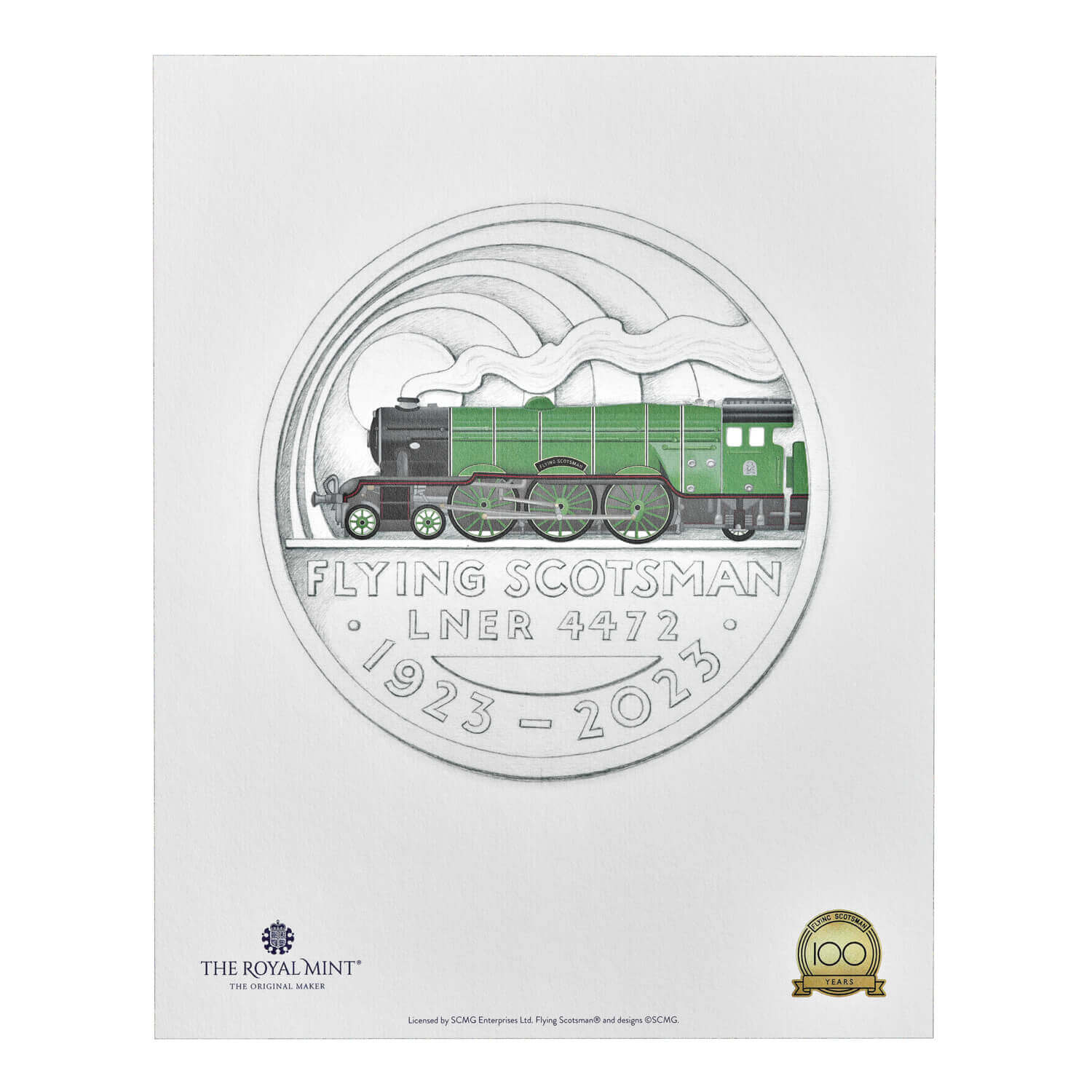 The Centenary of Flying Scotsman 2023 Limited Edition Print