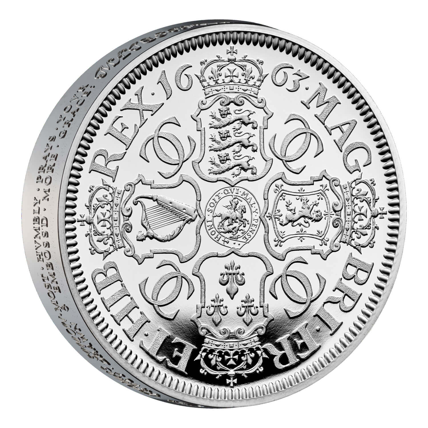 Great Engravers Petition Crown 2023 UK 10oz Silver Proof Set