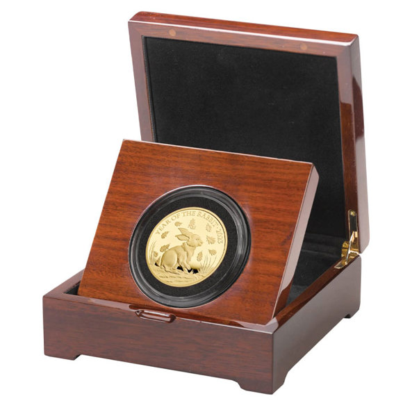 Lunar Year of the Rabbit 2023 UK 5oz Gold Proof Coin