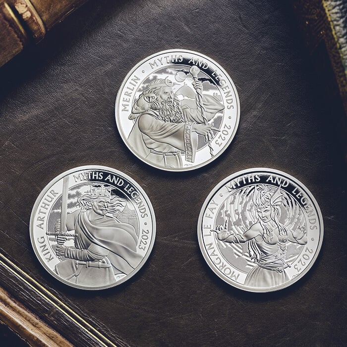 King Arthur Three Coin Collection | The Royal Mint