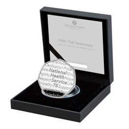 NHS 75th Anniversary 2023 UK 50p Silver Proof Coin