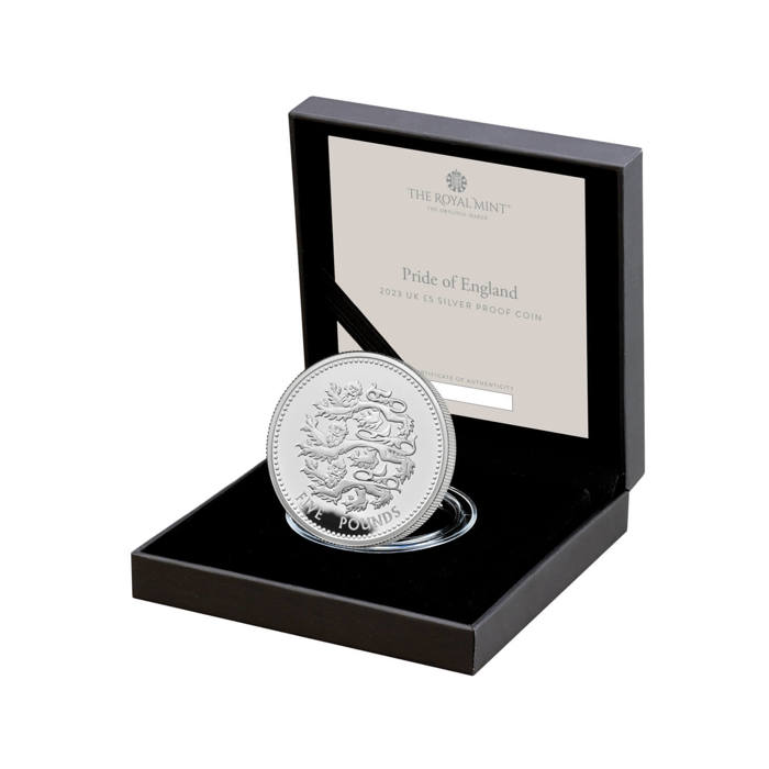 Pride of England 2023 UK £5 Silver Proof Coin