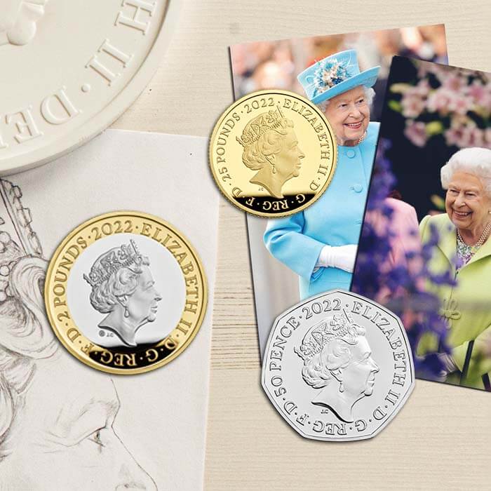 COLLECT THE FINAL COMMEMORATIVE COINS OF A REMARKABLE REIGN