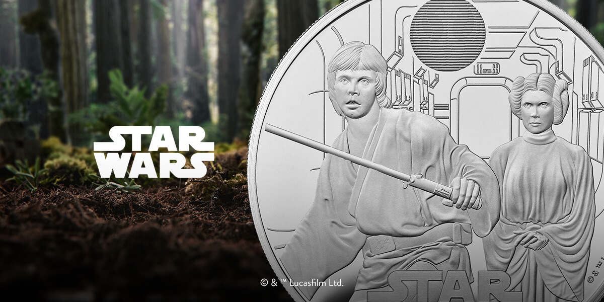 Luke Skywalker and Princess Leia