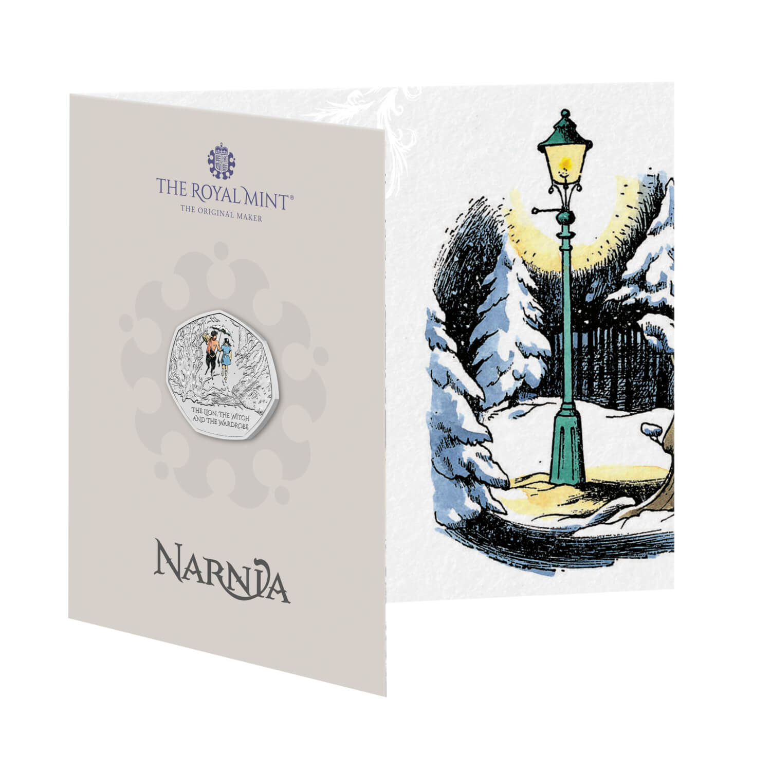 The Lion, the Witch and the Wardrobe 2023 UK 50p Brilliant 
