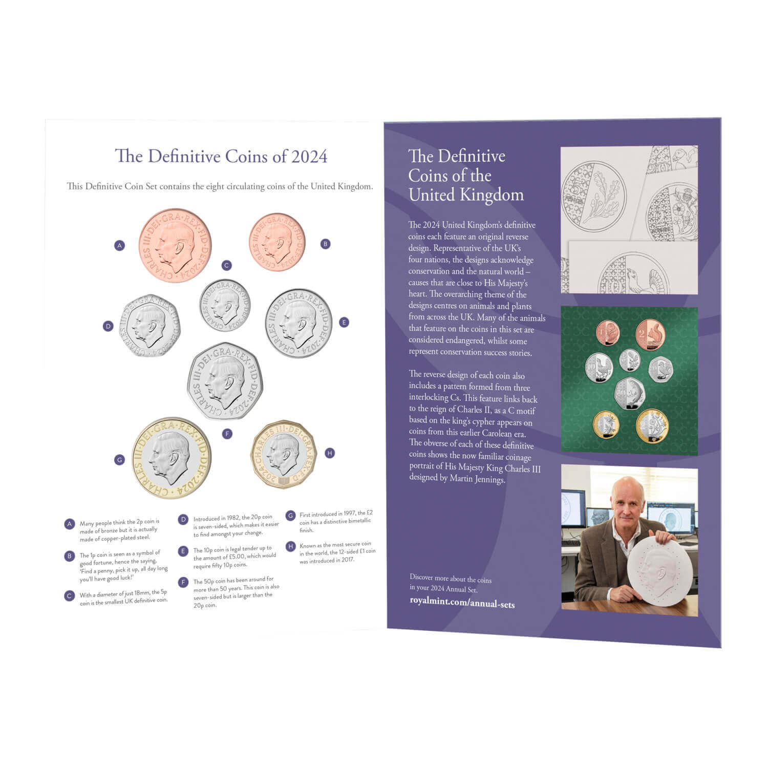 Royal Mint Brilliant Uncirculated (BU) Coin Year Set - From 1982 To 2023, Perfect Birthday Gift