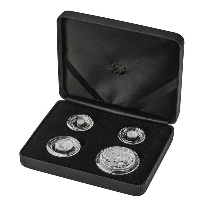 2024 Britannia UK Fractional Silver Reverse Frosted Set 