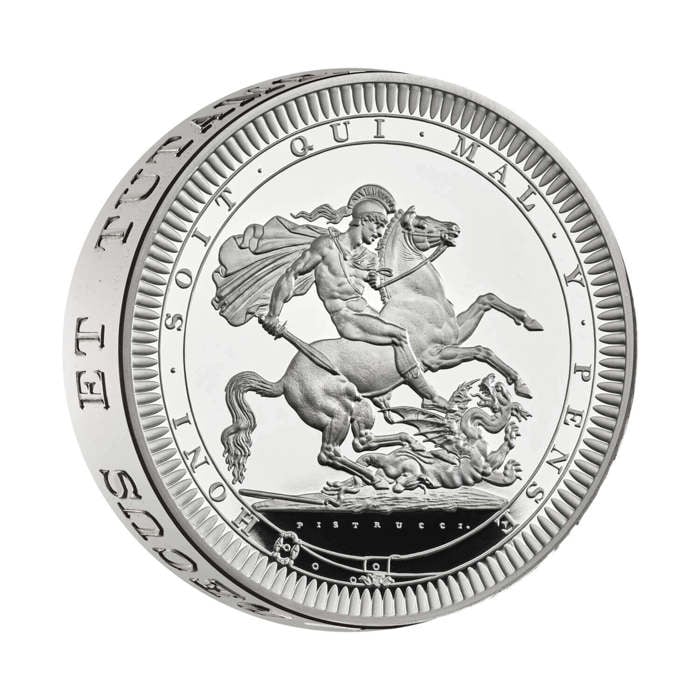 St George and the Dragon 2024 UK 10oz Silver Proof Coin