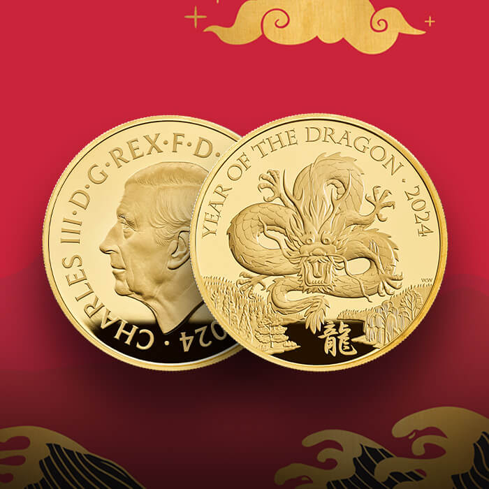 thumbnail image 2 of Dragon Year Of 2024 Chinese Coins Dragon Plated Gold Coin Collectible Coin Comme 2 of 12