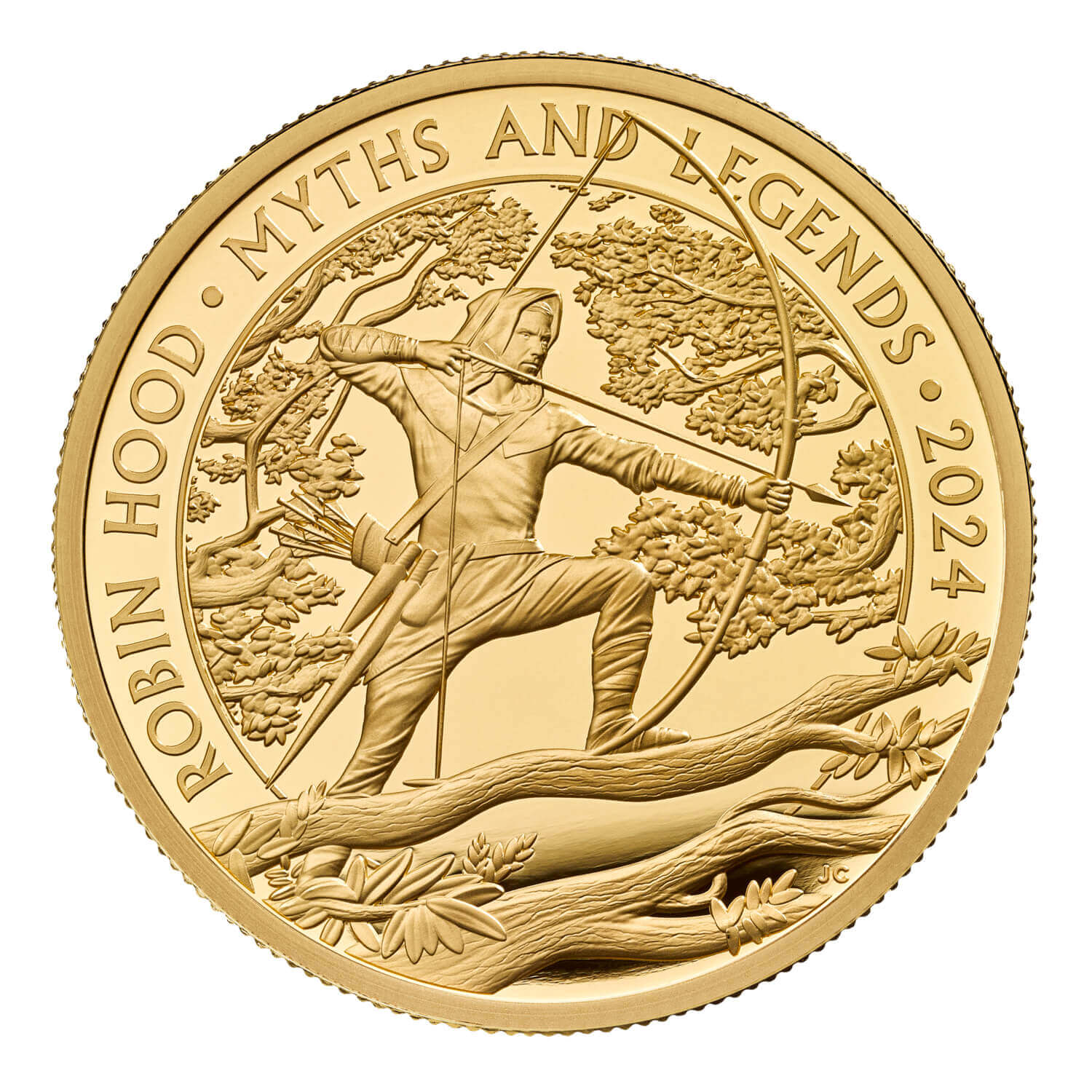 Myths and Legends Robin Hood 2024 UK 1oz Gold Proof Coin | The Royal Mint